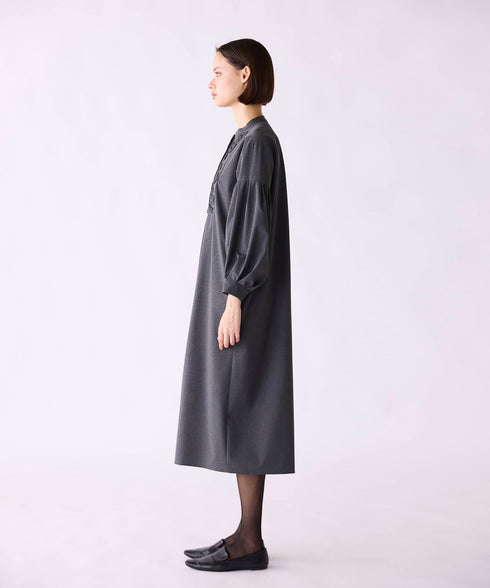 10/16発売予定【SOI-MeME】diamond tuck embroidery modern dress