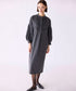 10/16発売予定【SOI-MeME】diamond tuck embroidery modern dress