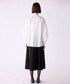 【SOI-MeME】pleats jabot modern sleeve blouse