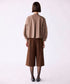 eco-suede half pants