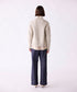 10/9発売予定【SOI-MeME】lame knit high neck blouson