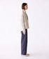 10/9発売予定【SOI-MeME】lame knit high neck blouson