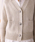 10/9発売予定 【SOI-MeME】lame knit raglan cardigan