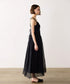 sheer starched cotton 2way cami skirt