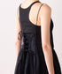 sheer starched cotton 2way cami skirt