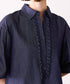 <8/28発売>denim tuck frill modern volume shirt