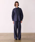 <8/28発売>denim tuck frill modern volume shirt