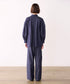 denim drawstring pants