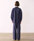 <8/28発売>denim tuck frill modern volume shirt
