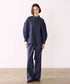 denim drawstring pants