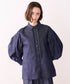<8/28発売>denim tuck frill modern volume shirt
