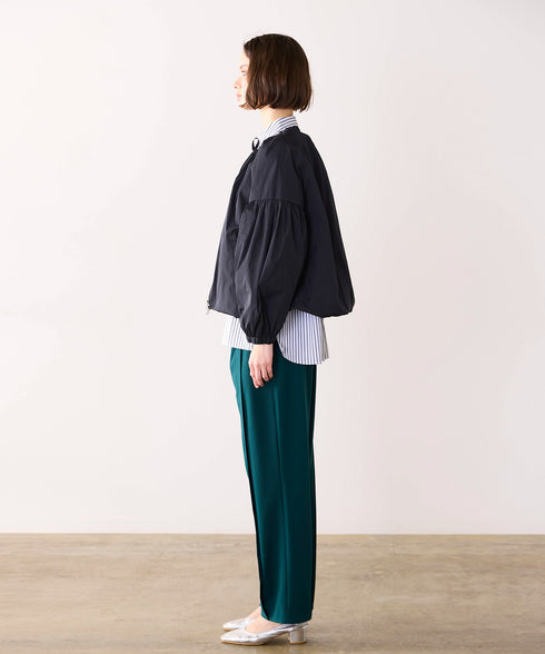 【先行予約10%】2way length taffeta blouson