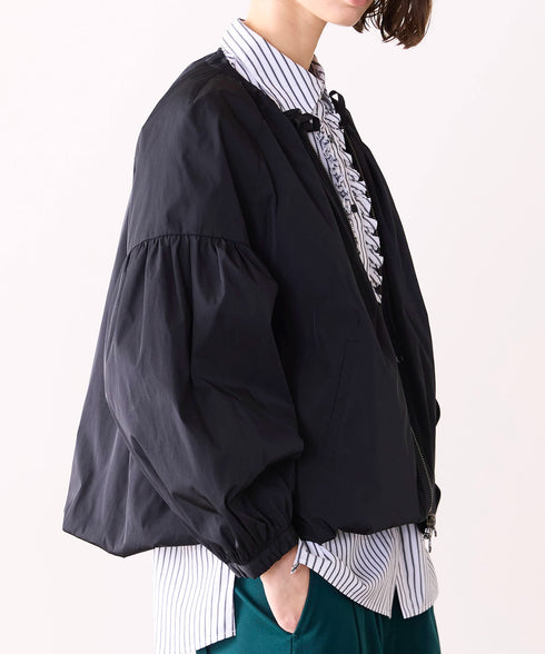 【先行予約10%】2way length taffeta blouson