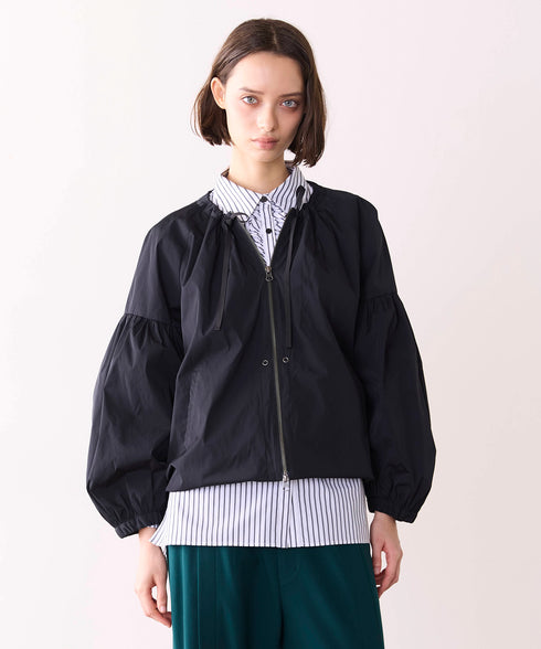 【先行予約10%】2way length taffeta blouson