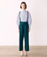 【SOI-MeME】suspenders tucked curve pants