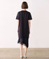 eyelash lace hem cut-one-piece