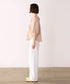 modern strip volume sleeve shirt