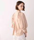 modern strip volume sleeve shirt