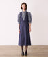 <8/28発売>denim jumper skirt