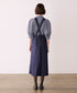 <8/28発売>denim jumper skirt