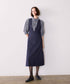 <8/28発売>denim jumper skirt
