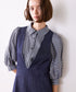 <8/28発売>denim jumper skirt
