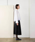 <9/4発売>pearl hem lace flare shirt