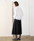 eco-suede circular skirt