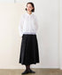 eco-suede circular skirt