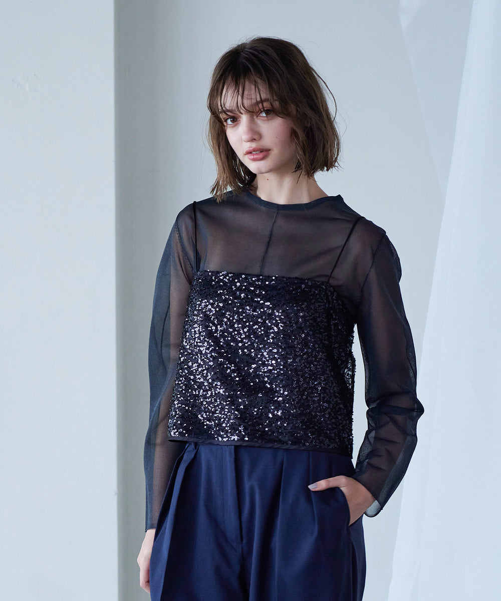 SOI-MeME】spangle beads camisole – MARILYN MOON OFFICIAL ONLINE SHOP