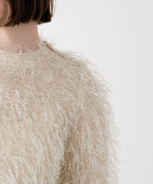 【SOI-MeME】sheer fringe top