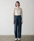 wool saxony straight pants
