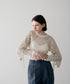 【SOI-MeME】pearl lame lace cami-bolero