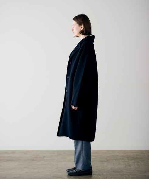 【SOI-MeME】boiled wool knit coat