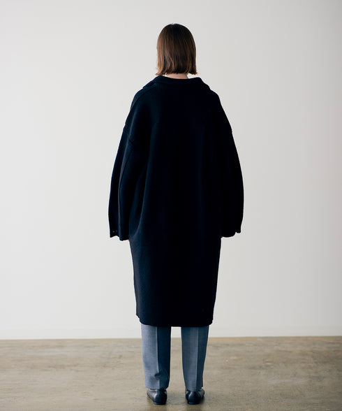 【SOI-MeME】boiled wool knit coat