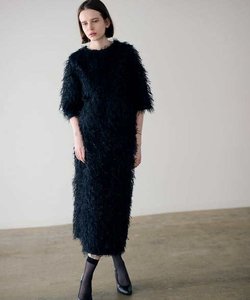 【SOI-MeME】sheer fringe skirt