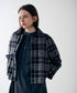 【SOI-MeME】check lame jacquard jacket