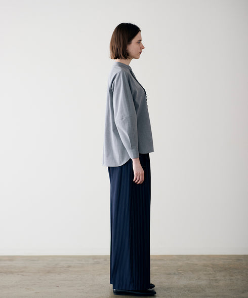 再入荷【SOI-MeME】pleats jabot blouse