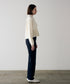 【SOI-MeME】sheer fringe cocoon cardigan