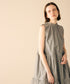 【再入荷】sheer starched cotton gather dress
