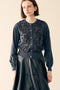 【再入荷】code embroidery cardigan