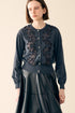 【再入荷】code embroidery cardigan