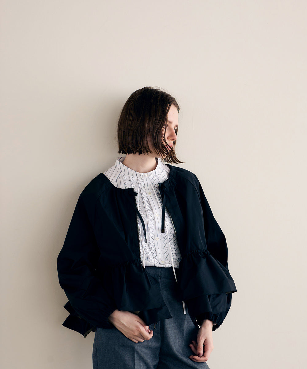 Blouson るいたま様 EQUIPMENT NO COLLAR COAT | OUTER/JACKET | JUZU store