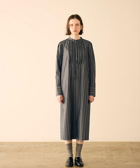 【再入荷】tuck frill strip one-peace