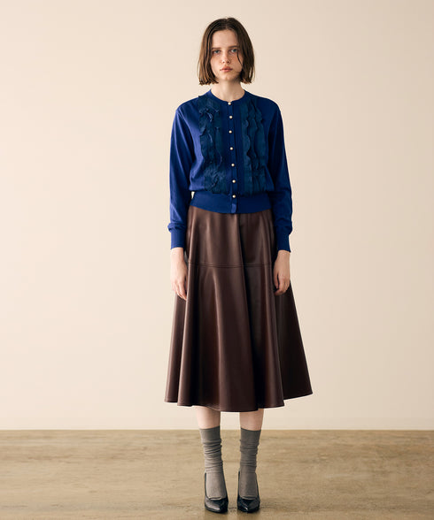 frill & ripple cardigan