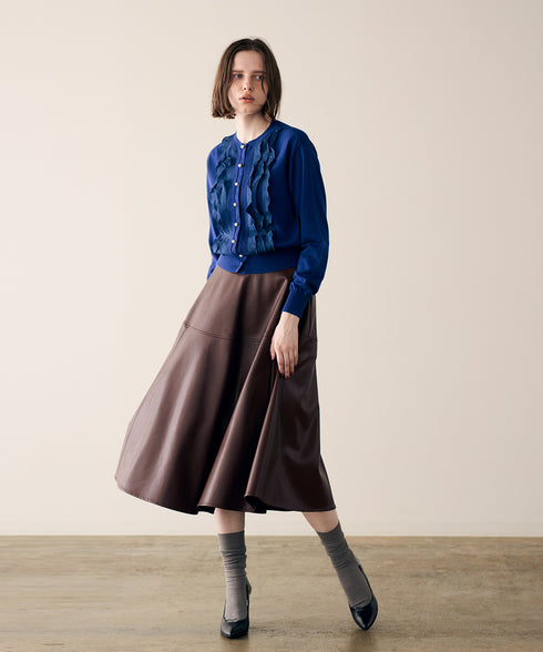 frill & ripple cardigan