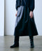 【再入荷】eco leather skirt