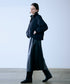 【再入荷】eco leather skirt
