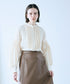 【再入荷】modern tuck frill blouse