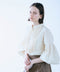 【再入荷】modern tuck frill blouse